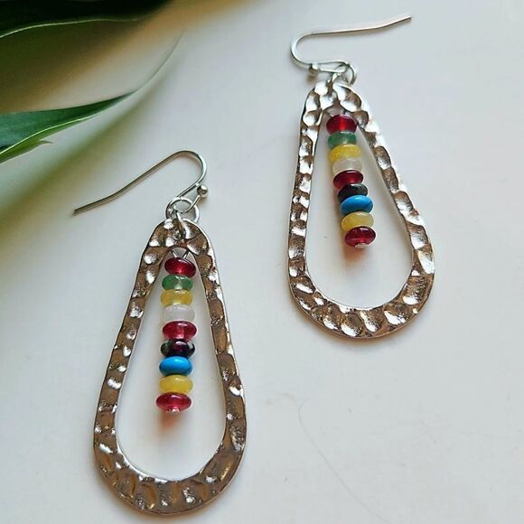 BohemianādropāearringsāA530 - Picture 1 of 4